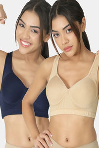 Beige Navy Blue